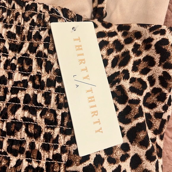 Cheetah bustier top adjustable straps- NWT size XS - Picture 8 of 8